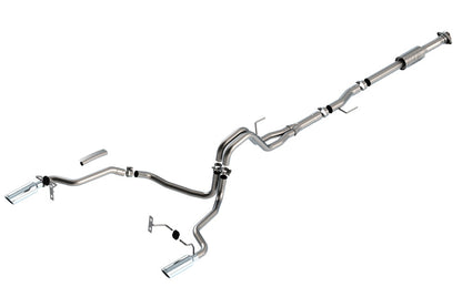 Borla F-150 2021 2.7L/3.5L 2/4wd 4dr CC SB EC STB Lari/King R/Plinum/LTD 3/2.25 Cat-Back