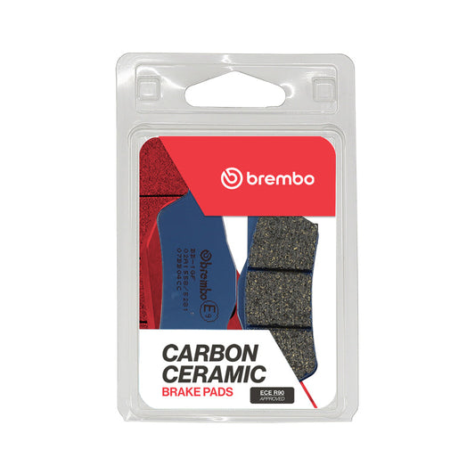 Brembo OE 11-13 Husqvarna TE 4T 125cc/00-03 KTM SuperMoto 125cc Carbon Ceramic Brake Pad - Front 07BB04CC