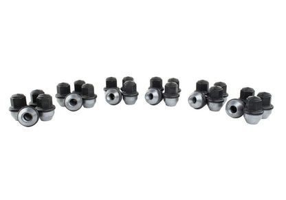 Ford Racing M14 x 1.5 Black Lug Nut - Set of 24 M-1012K-F15B