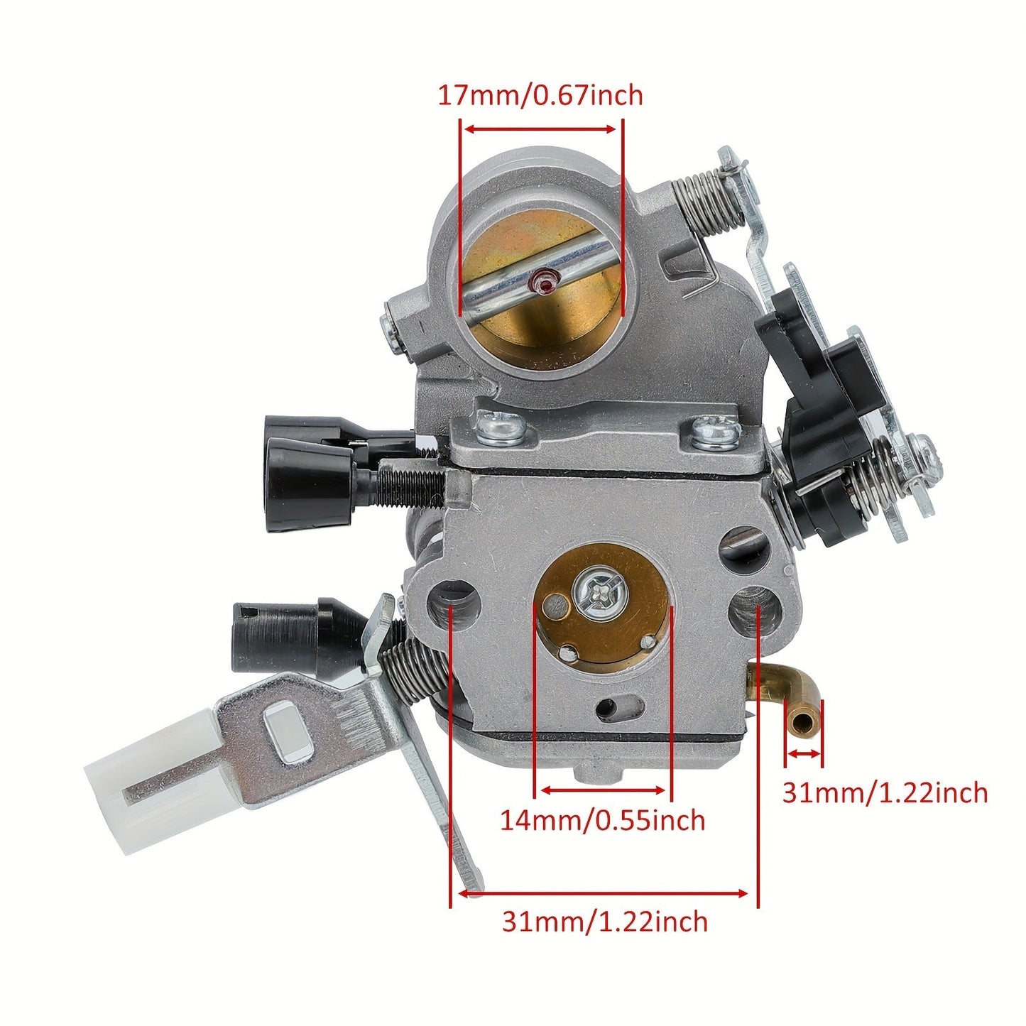 Carburetor for Stihl MS171 MS181 MS201 Chainsaw — Replaces 1139 120 0612