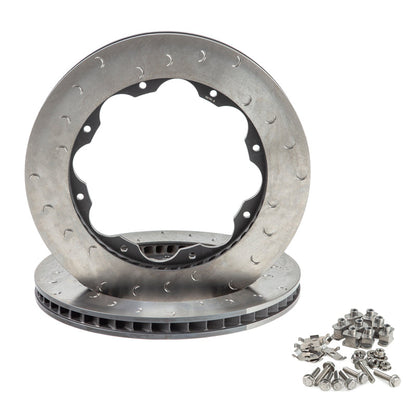 Alcon Nissan R35 GTR Gen 1/2 Rear Left 380X30mm Rotor Ring Kit DKR2175X757C24L