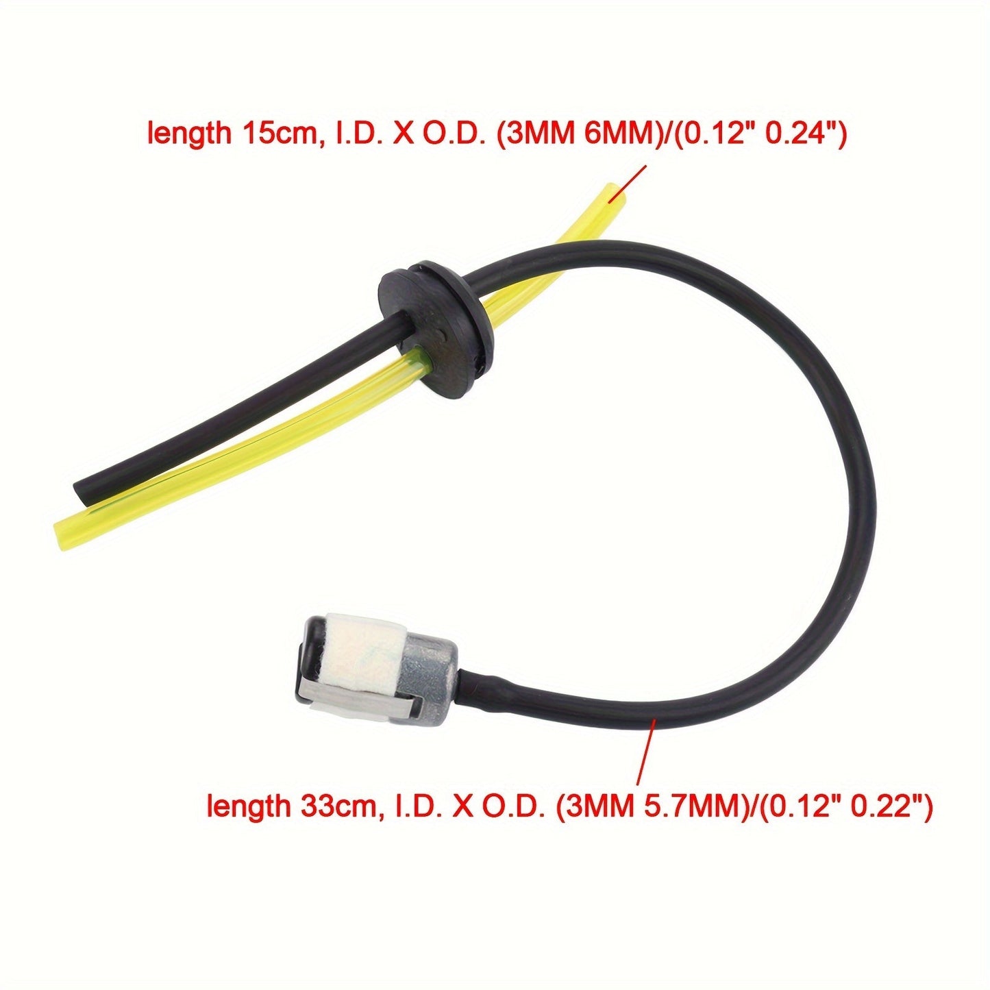 Fuel Line Kit for Husqvarna 150BT 170BF 170BT Leaf Blower (2-Pack)