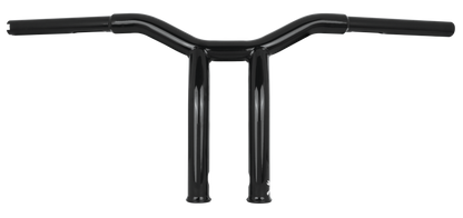 Burly Brand Dominator Raked Bar 10in - Matte Black B12-6051SB