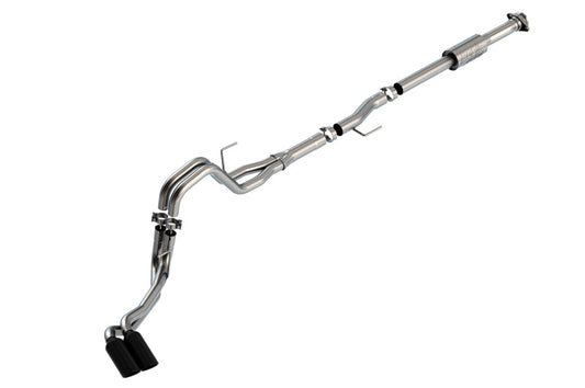 Borla F-150 2021 2.7L/3.5L 4dr CC SB EC STB Lari/King R/Plinum/LTD 3/2.25 DSE CB AK BLK