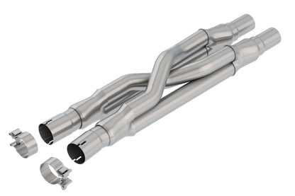 Borla 15-18 Ford Mustang GT 5.0L AT/MT RWD 2.5in Resonator Delete X-Pipe 60662