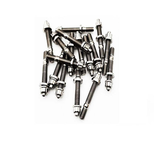 BLOX Racing Xtreme Titanium Studs M8x1.25x55mm 10 Piece Kit BXFL-00308-10-TI