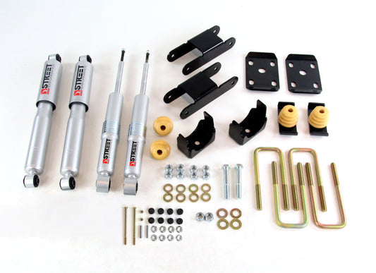 Belltech 2015 GM Colorado/Canyon Ext Cab Short Bed Lowering Kit w/ND II Shocks