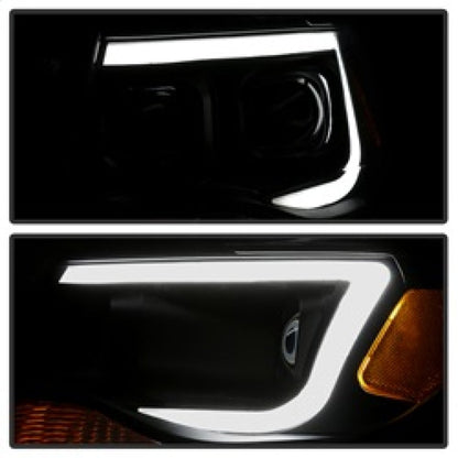 SPYDER xTune Chevy Colorado 15-17 Halogen Only Projector Headlights - DRL - Black PRO-JH-CCO04-LBDRL-BK 9039287