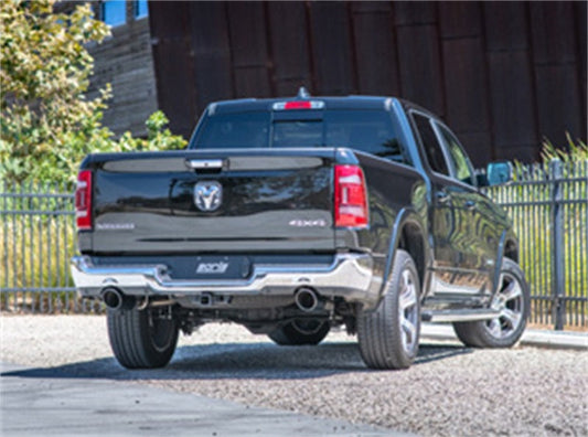 Borla 2019 RAM 1500 5.7L V8 AT 4DR Crew Cab Short Bed Touring SS Catback Exhaust - Black Chrome Tip 140758BC