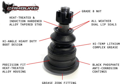 Camburg Toyota Tacoma Pre/4WD 05-23 Performance X-Joint Upper Arms CAM-310078