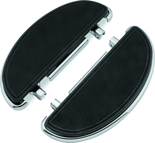 Bikers Choice Half-Moon Floorboard Kit Chr 480624