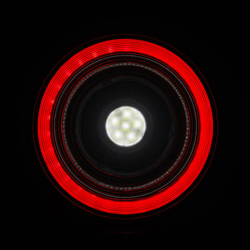 AlphaRex 10-15 Ferrari 458 NOVA-Series Prismatic LED Tail Lights Smoke 668001 *Discontinued