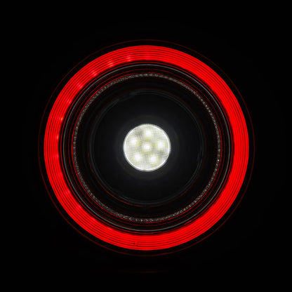 AlphaRex 10-15 Ferrari 458 NOVA-Series Prismatic LED Tail Lights Smoke 668001 *Discontinued