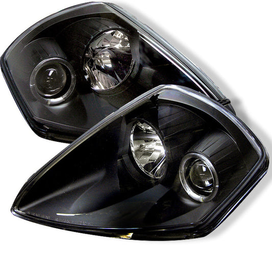 Spyder Mitsubishi Eclipse 00-05 Projector Headlights LED Halo Black High H1 Low H1 PRO-YD-ME00-HL-BK 5011374