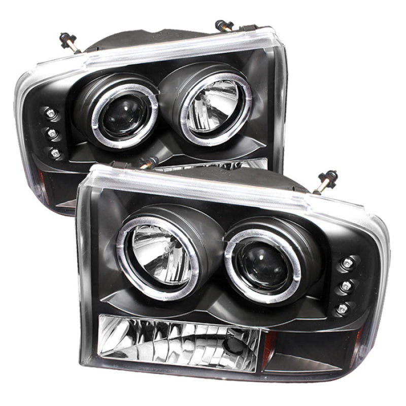Spyder Ford F250 Super Duty 99-04 Projector Version 2 LED Halo LED Blk