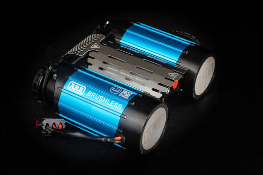 ARB Brushless Twin Motor On-Board 12V Air Compressor Kit CKBLTA12