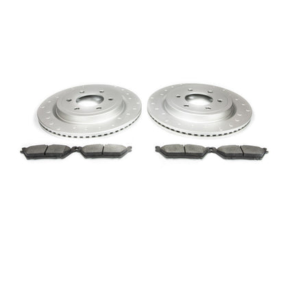 Alcon 2017+ Gen 2 Ford Raptor/F-150 Rear Pads and Rotors Upgrade Kit (Use with Stock