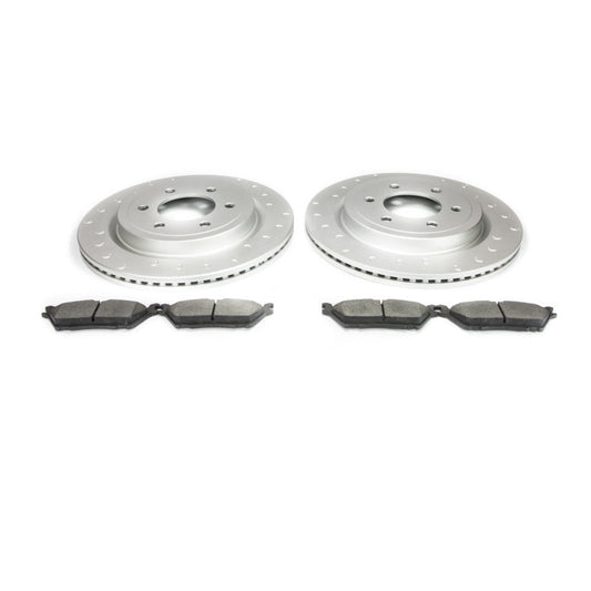 Alcon 2017+ Gen 2 Ford Raptor/F-150 Rear Pads and Rotors Upgrade Kit (Use with Stock