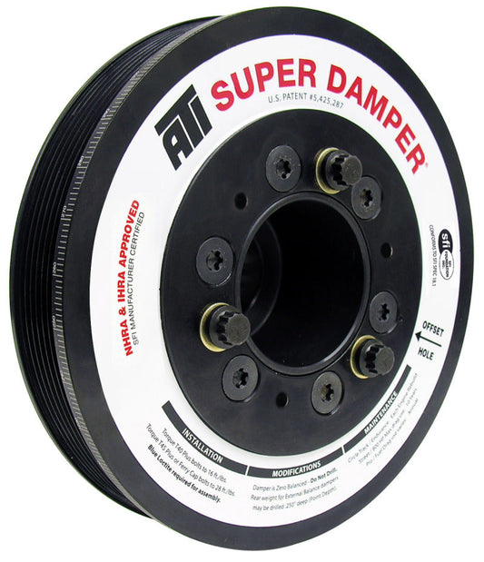 ATI Damper - 7.48in - Alum - 6 Grv - Dodge - 05-10 - 17 Per OD - Non VVT 6.1L/392/426