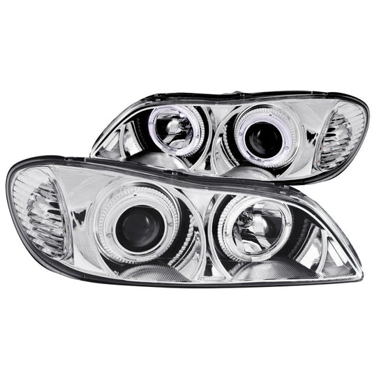 Anzo 2000-2004 Infiniti I30 Projector Headlights w/ Halo Chrome