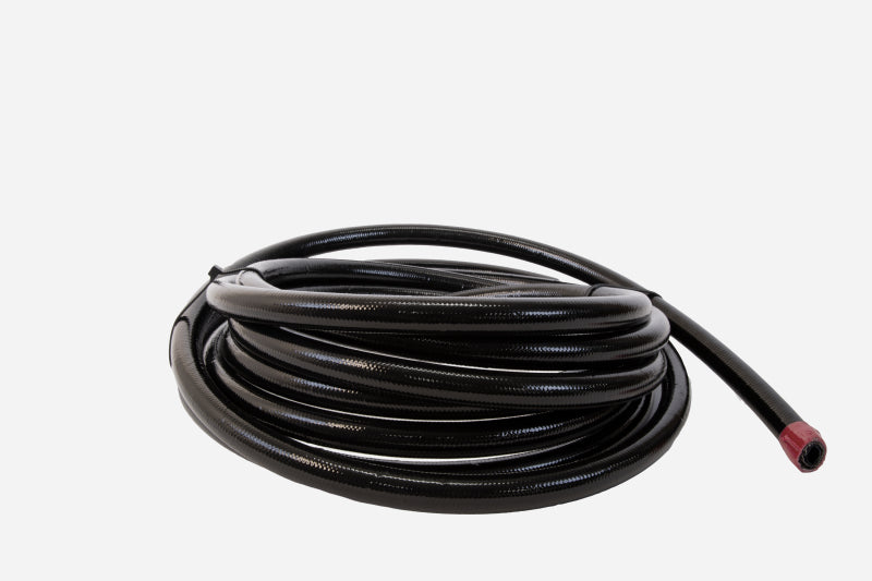 Aeromotive PTFE SS Braided Fuel Hose - Black Jacketed - AN-08 x 8ft 15325