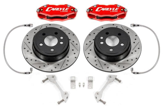 BMR Suspension BMR 08-23 Dodge Challenger Brake Kit For 15in Conversion Red Calipers Demon/Redeye DBK113