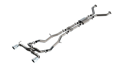 Borla 23-24 Nissan Z 2.5in ATAK Cat Back Exhaust 4.5in Tip - Stainless Steel 140930
