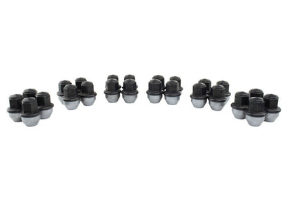 Ford Racing M14 x 1.5 Black Lug Nut - Set of 24 M-1012K-F15B