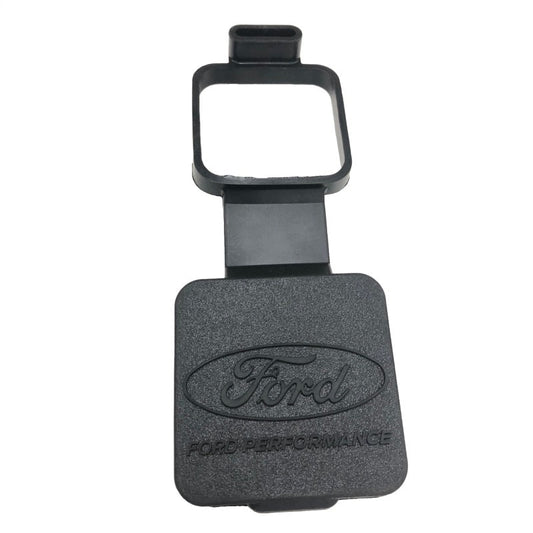 Ford Racing Rubber 2in Hitch Receiver Cover w/Ford Oval/Ford Performance Logo M-1840-FP