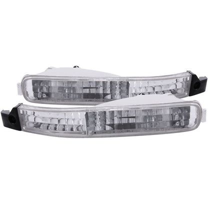 Anzo 1992-1993 Honda Accord Euro Parking Lights Chrome