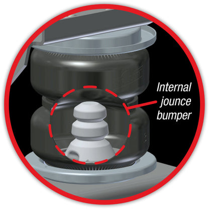 Airlift Replacement Air Spring-Loadlifter 5000 Ultimate Bellows Type w/ intern