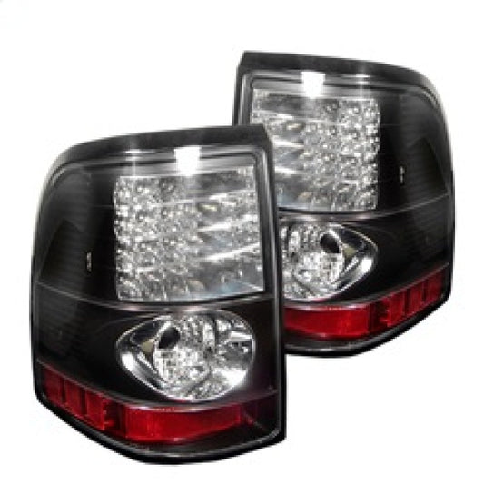 Spyder Ford Explorer 4Dr (Except Sport Trac)02-05 LED Tail Lights Black ALT-YD-FEXP02-LED-BK 5002952