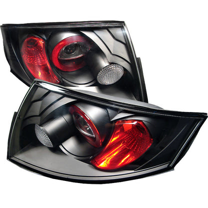 Spyder Audi TT 00-06 Euro Style Tail Lights Black Alt-Yd-ATT99-BK 5000408