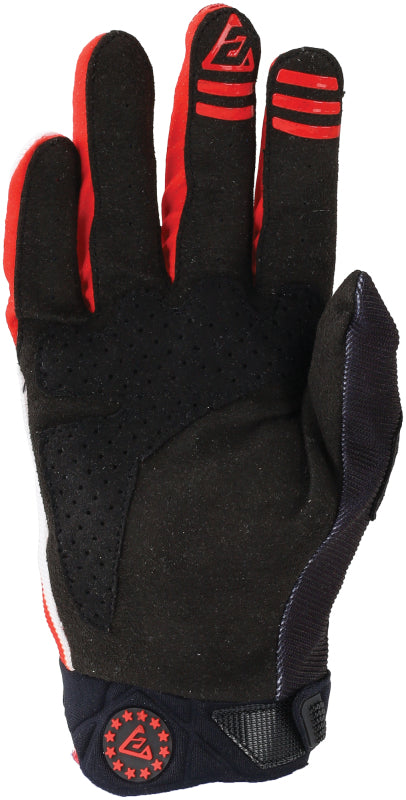 Answer 24 Peak Flo Gloves Black/Red/White Youth - XL 442890
