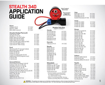 Aeromotive 340 Fuel Pump Offset Inlet — 0Q199