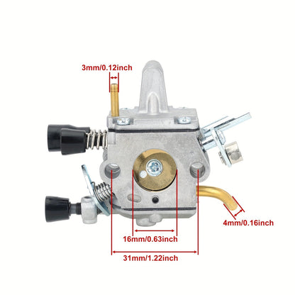 Carburetor Kit for Stihl FS250 FS120 FS200 Brushcutter — Replaces 4134-120-0653
