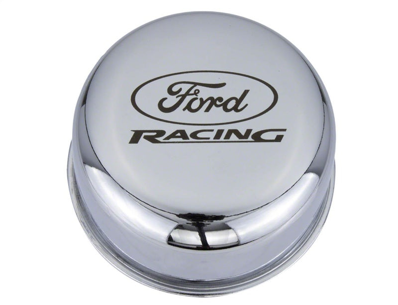 Ford Racing Chrome Breather Cap W/ Ford Racing Logo M-6766-Frnvch