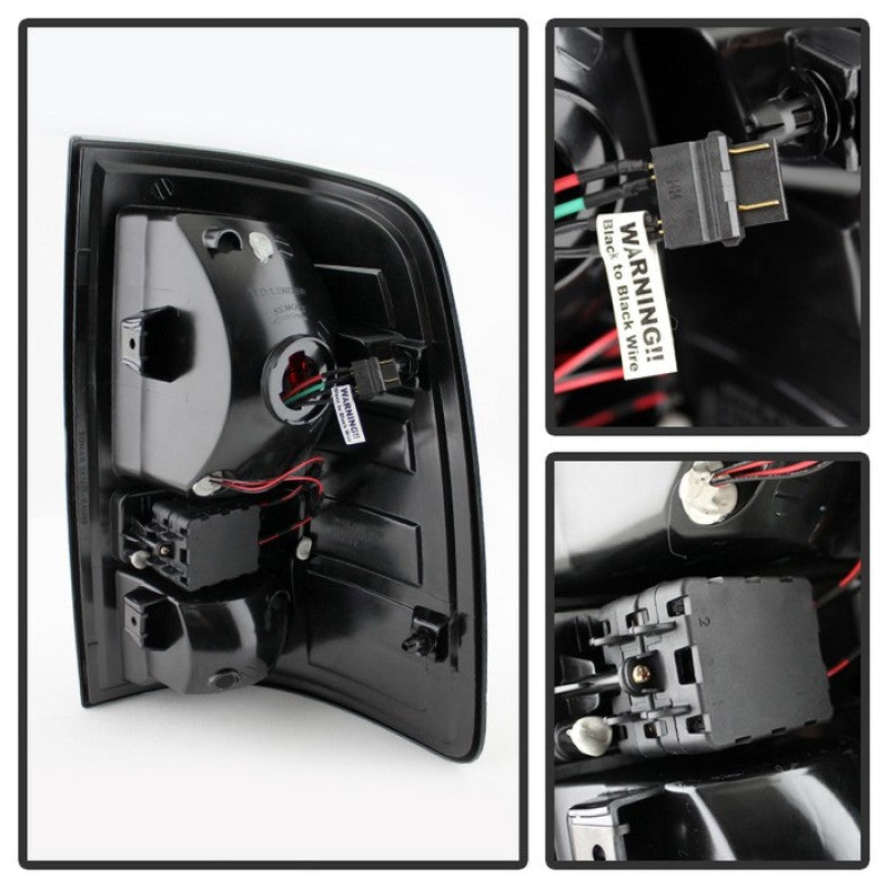 Spyder Dodge Ram 1500 09-14 LED Tail Lights Incandescent- Blk Smke Alt-Yd-DRAM09-Led-Bsm