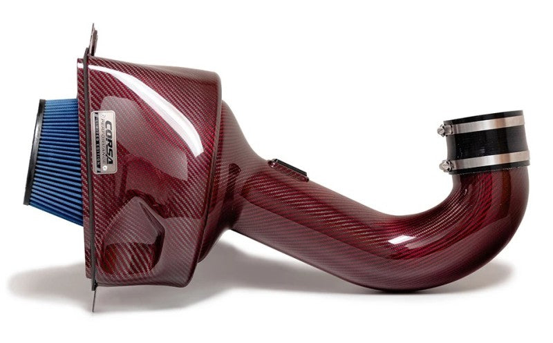 Corsa 15-19 Chevrolet Corvette C7 Z06 6.2L V8 Red Carbon Fiber Air Intake (Does Not Fit