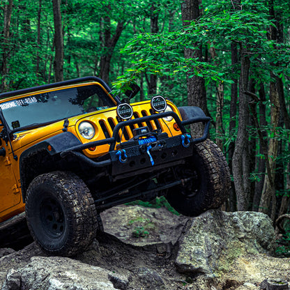 Borne Off-Road 10K Winch - Grey Synthetic Rope BNWN-10-SGR