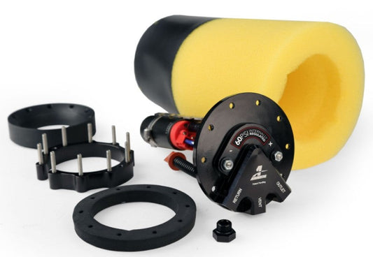 Aeromotive Fuel Pump - Universal - Phantom - Dual 340 90 GPH/340 LPH- 6-11In Depth