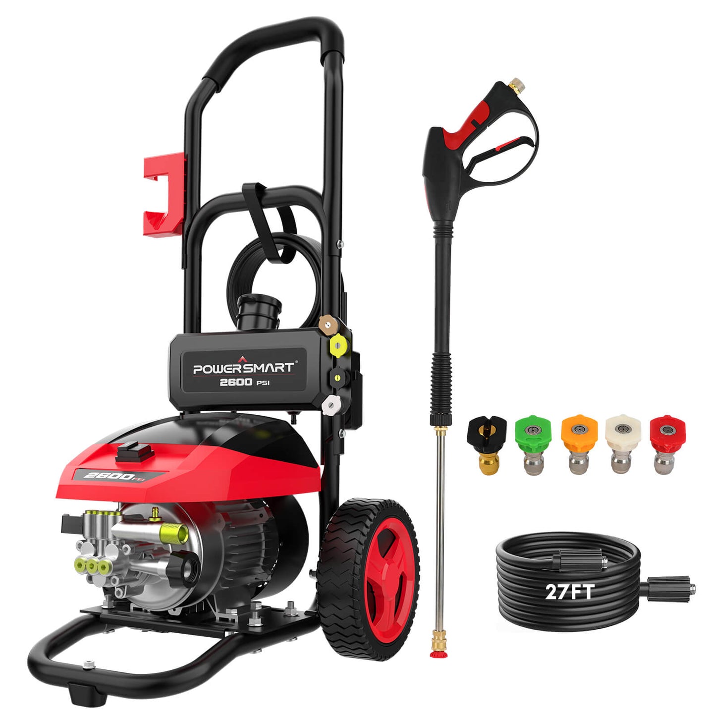 PowerSmart 2600PSI 1.2GPM Electric Pressure Washer DB1002