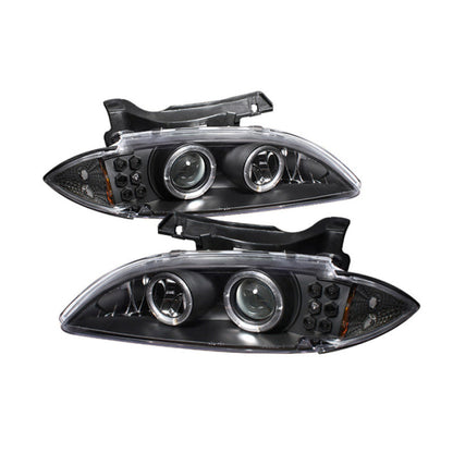 Spyder Chevy Cavalier 95-99 Projector Headlights LED Halo replaceanle LEDs Blk PRO-YD-CCAV95-BK 5009265