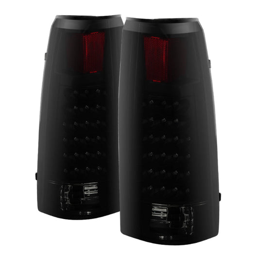 SPYDER Xtune Yukon Denali 99-00 LED Tail Lights Black Smoked ALT-JH-CCK88-LED-BKSM 9034459