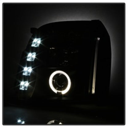 Spyder GMC Yukon 07-14/GMC Yukon Denali 07-14Projector Headlights LED Halo LED Blk PRO-YD-GY07-HL-BK 5029331