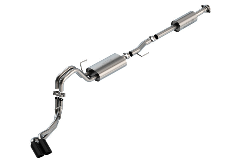 Borla F-150 2021 2.7L/3.5L 4dr CC SB EC STB Lar/KingR/Plnm/LTD 3/2.25 DSE CB Touring BLK