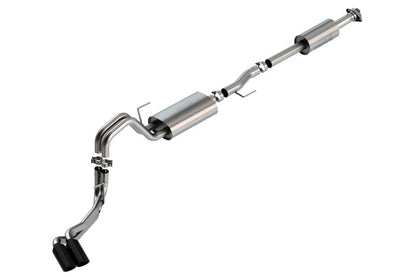 Borla F-150 2021 2.7L/3.5L 4dr CC SB EC STB Lar/KingR/Plnm/LTD 3/2.25 DSE CB Touring BLK