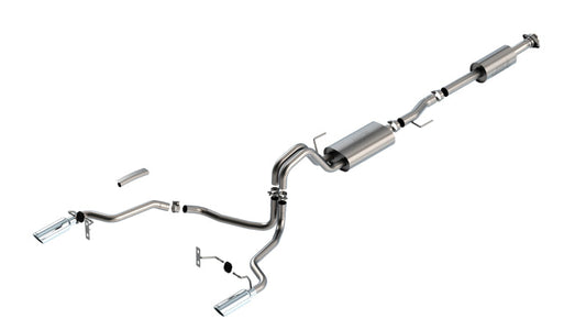 Borla F-150 2021 2.7L/3.5L 4dr CC SB EC STB Lari/King R/Plinum/LTD 3/2.25 SRE CB Touring