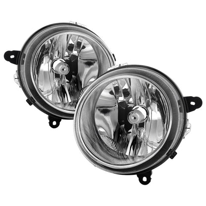 SPYDER xTune 07-17 Jeep Patriot (w/o Auto Leveling Lights) OEM Style Headlights - Chrome (HD-JH-JPA07-OE-C) 9042751