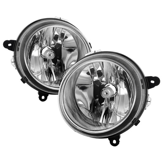 SPYDER xTune 07-17 Jeep Patriot (w/o Auto Leveling Lights) OEM Style Headlights - Chrome (HD-JH-JPA07-OE-C) 9042751